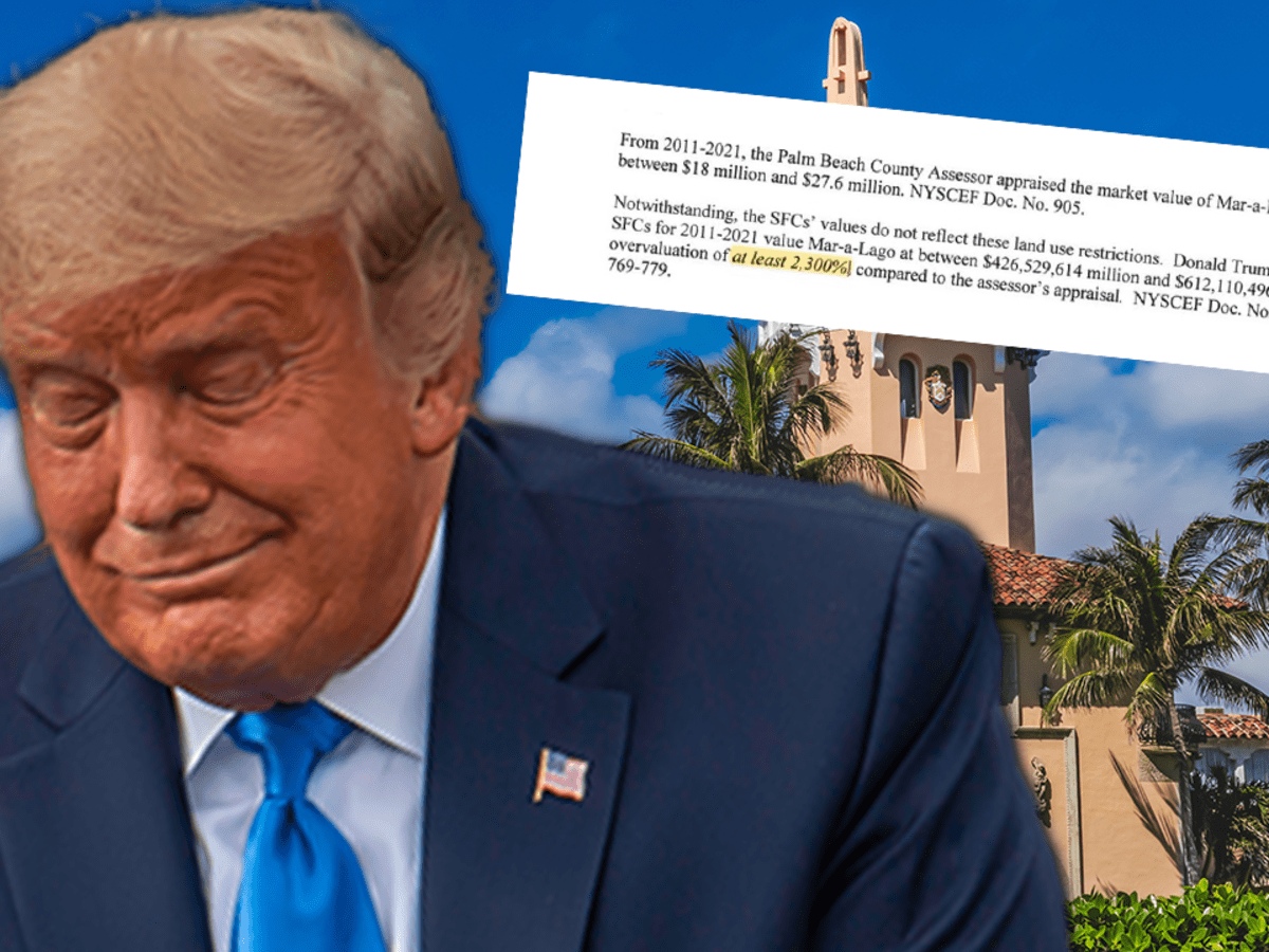 Trump Disputed $26M Mar-A-Lago Valuation as Too High in 2020