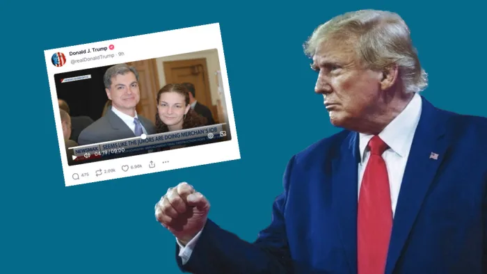 Trump Posts Newsmax Clip Attacking Judge’s Daughter (meidastouch.com)