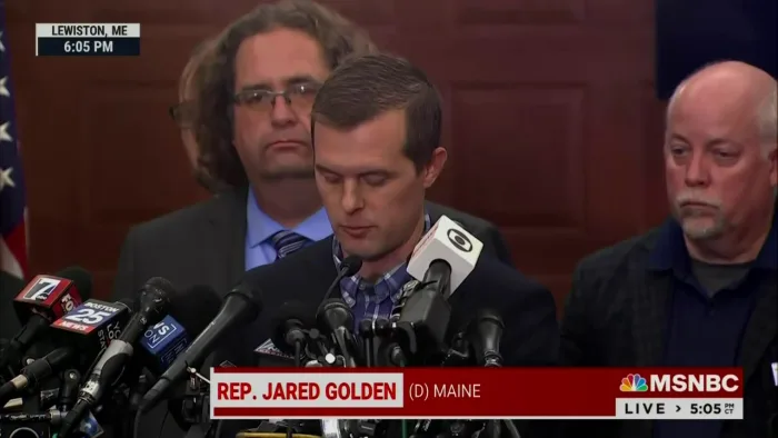 Rep. Jared Golden Calls for Assault Weapons Ban Following Mass Murder in His Maine District (meidastouch.com)